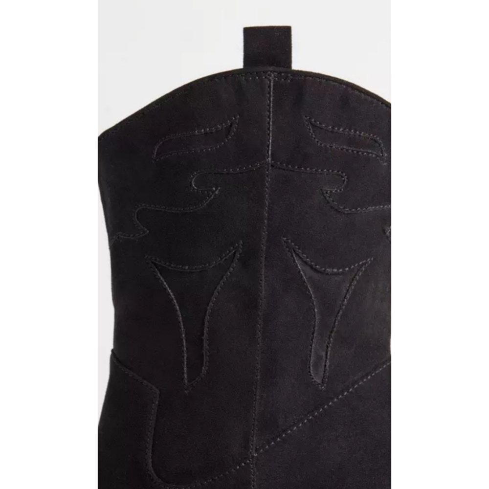 Torrid Western Pull On Extra Wide Width Black Bootie Size 10.5WW - Picture 8 of 16